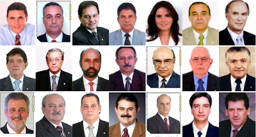 Os deputados ruralistas